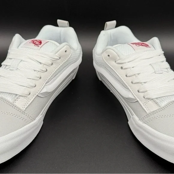 Vans White and Gray Knu Skool - Picture 7 of 7